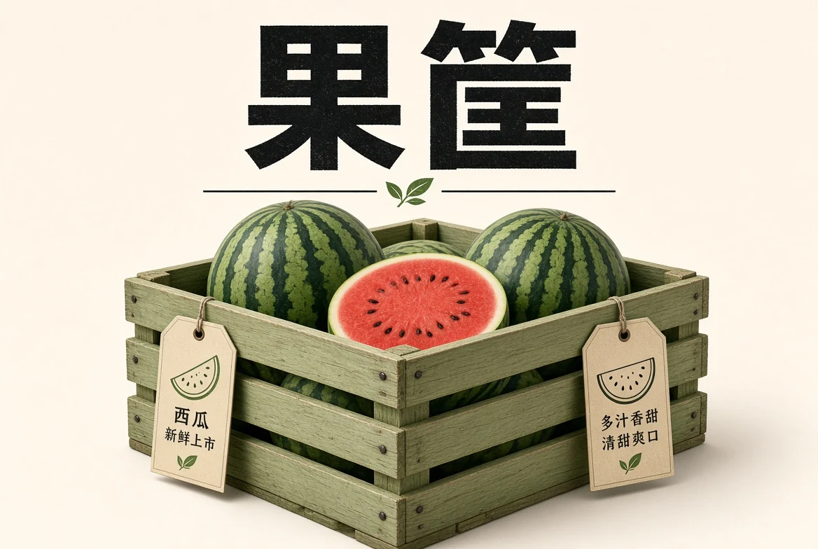 果筐装饰